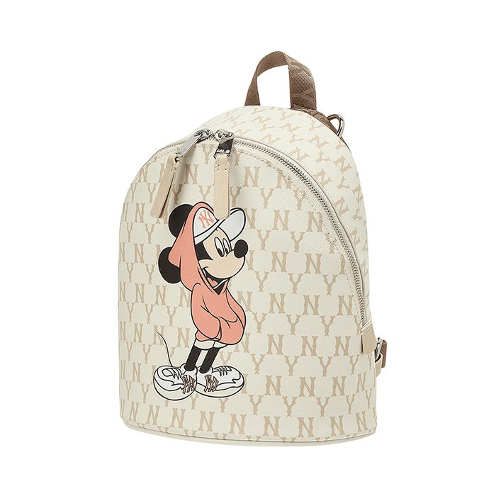 Đặc điểm Balo MLB X Disney Mono Backpack New York Yankees màu trắng